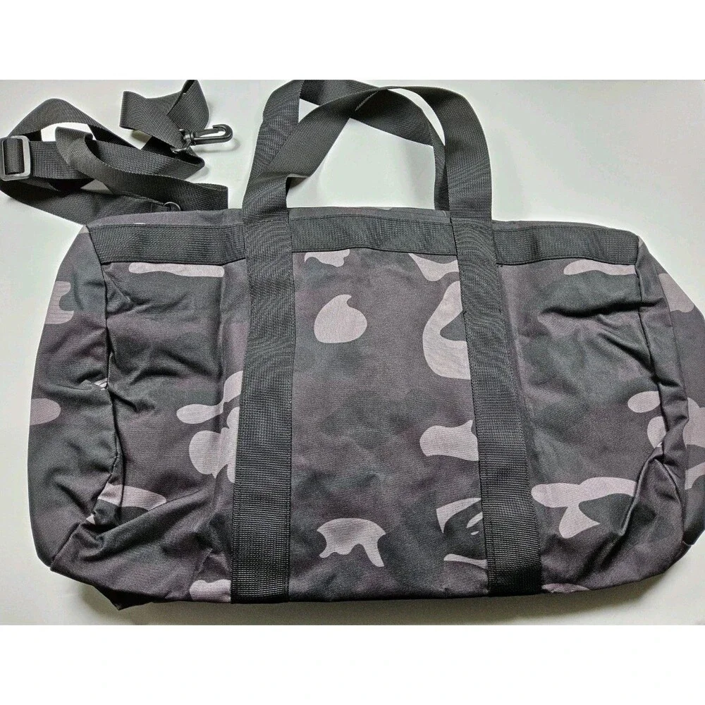 BAPE A Bathing Ape Duffle Bag Camo Grey 2022 Spring Japanese Magazine Promo